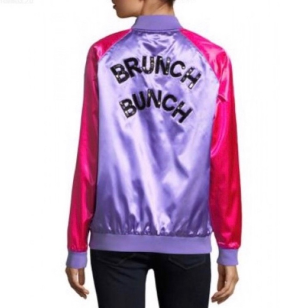 Bow & Drape Brunch Bunch Pink Purple Jacket Medium